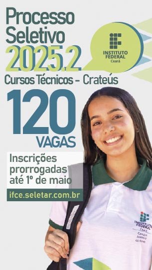 Processo Seletivo 2025.2 Crateús - Prorrogacao