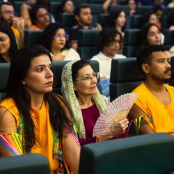 Público lota auditório de Quixadá durante apresentações da bienal