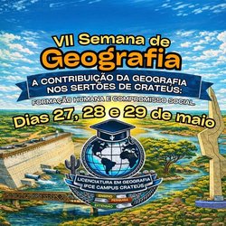 Semana da Geografia 2026 Crateús
