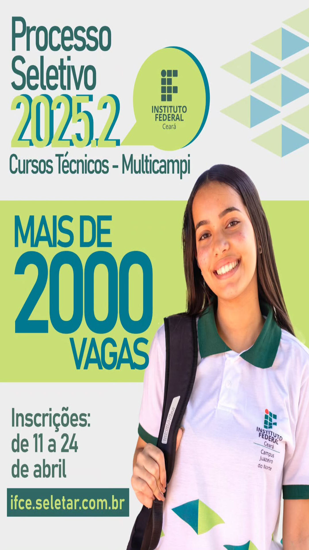 Seleção de cursos técnicos