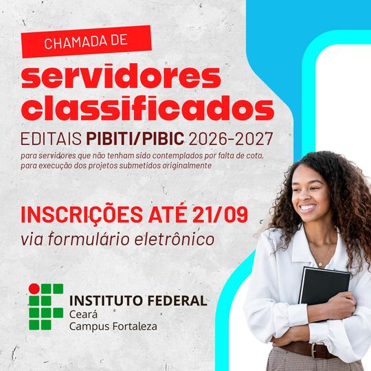 FOR chamada pibit pibic2026 site