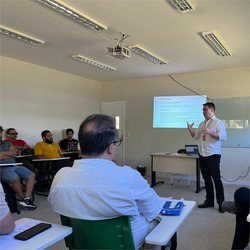 Palestra sobre Hub de Inovação do BNB. Imagem: divulgação