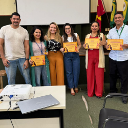 Professores homenageados
