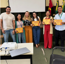 Professores homenageados