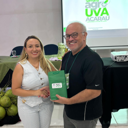 Momento da participação da professora do IFCE