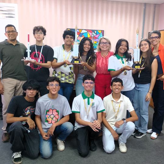 Medalhistas da Obafog 2026 - IFCE campus de Maracanaú