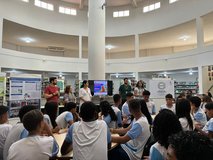 Atividades aconteceram na Biblioteca do campus