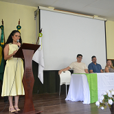 Momento da cerimônia de encerramento das atividades do Partiu IF