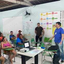 Curso de navegação - Projeto Pesca Artesanal +Valor
