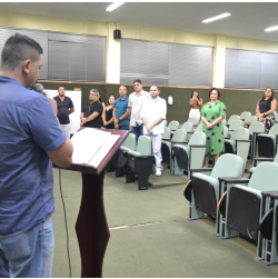Posse dos novos representantes do Conselho Acadêmico