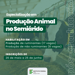 produção animal no semiárido