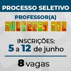 professor Mulheres Mil