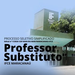 Card Processo Seletivo Professor Substituto