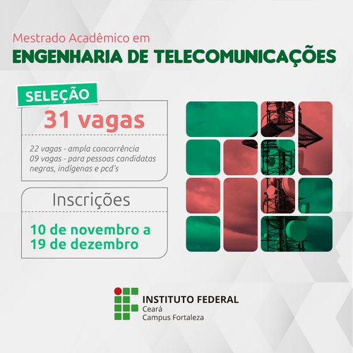 Seleção para o Mestrado em Engenharia de Telecomunicações