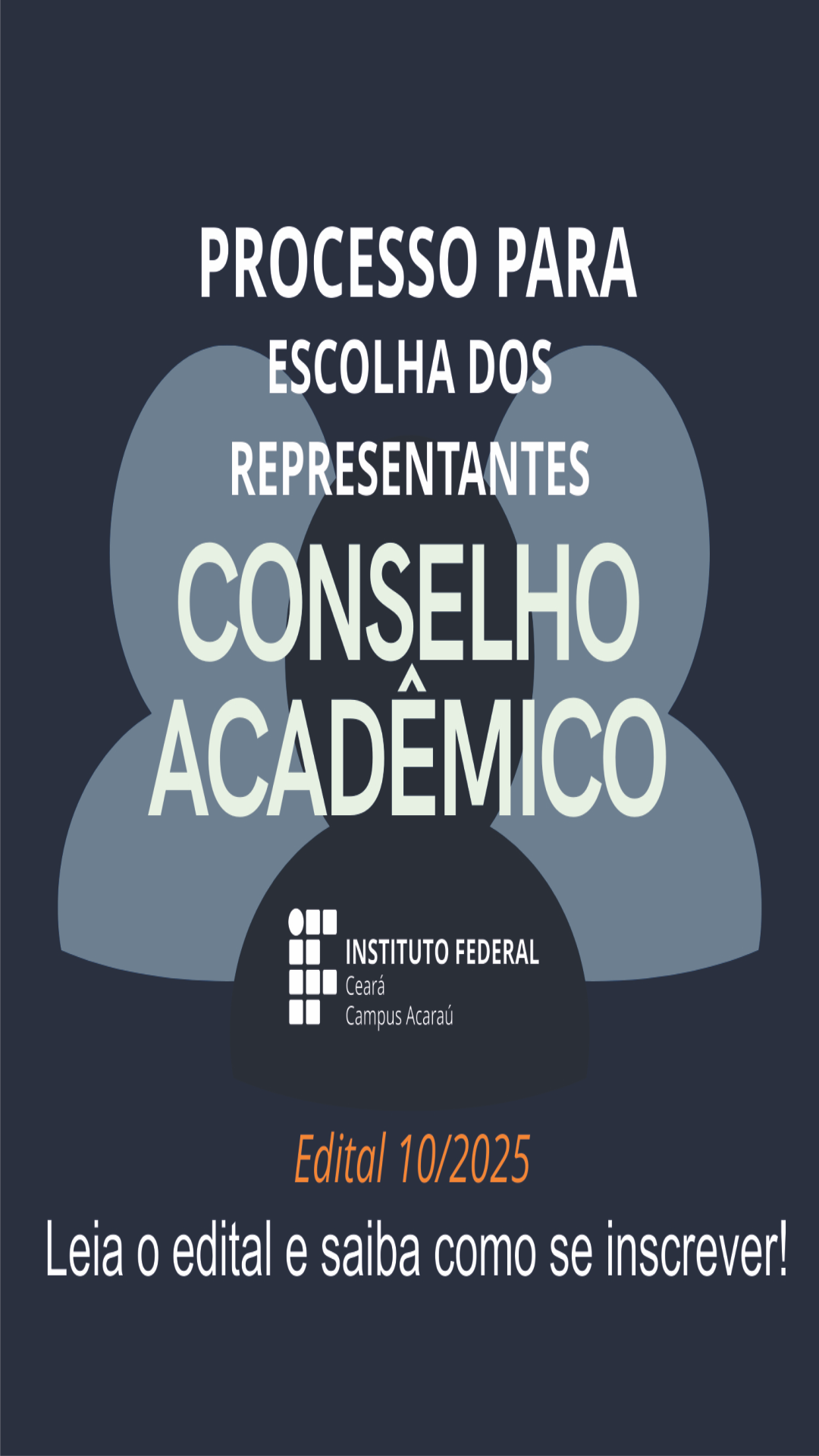 Processo de escolha de novos membros para o Conselho Acadêmico