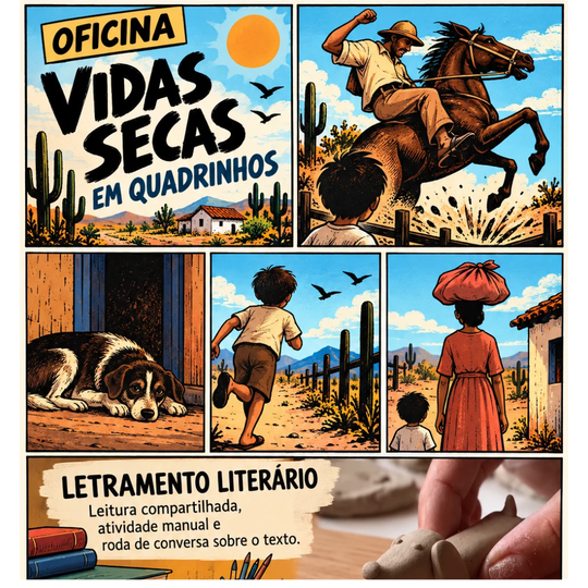 Oficina Vidas Secas em Quadrinhos