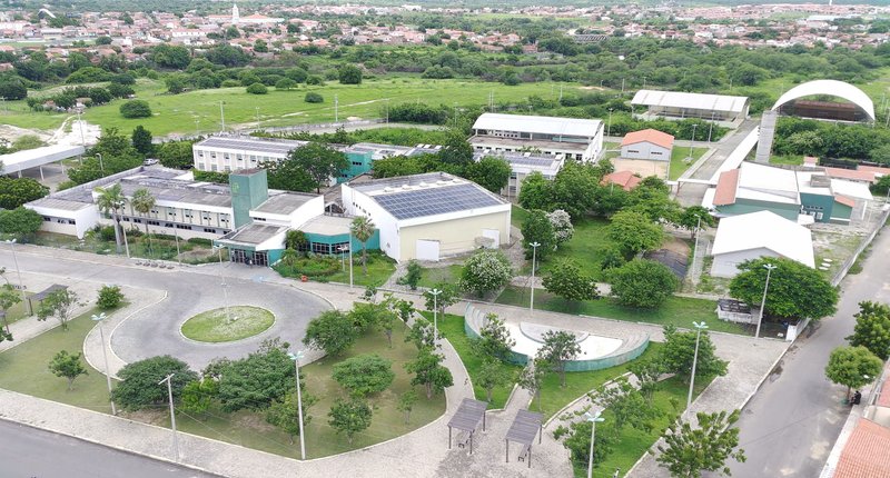 Vista aérea do campus Crateús